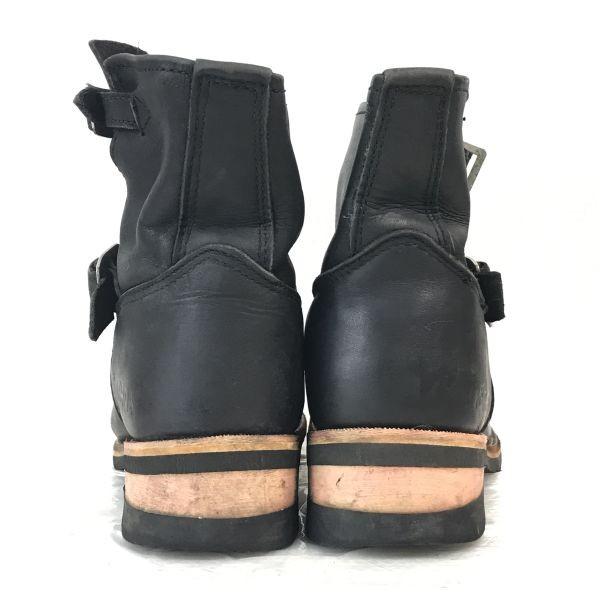 NEVADA Goodyear Stahlkappe Leder Engineerstiefel 26.0 Schwarz Sicherheit(GEBRAUCHT)