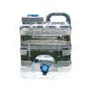 Seau d'eau portable d'extérieur avec robinet