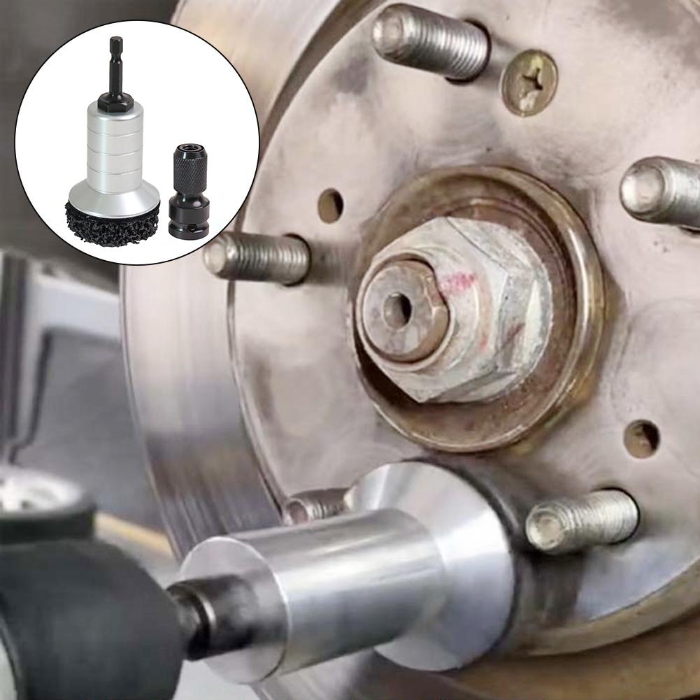 Car Rust Remover Wheel Hub Shaft Head Rust Removal Maintenance Brake Disc Rust Removal Tool Derusting Anti-Rust