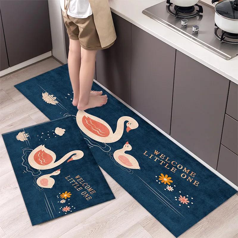 Kitchen Mat Carpet In The Bedroom Doormat Entrance Door Bathroom Rugs Super Absorbent Floor Mat Bedroom Floor Toilet Home Decor