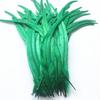 Top Quality 50 Pcs Pure White Rooster Tail Feather 30-35Cm 12-14Inch Natural Feathers Wedding Decoration Clothing Accessories