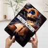 Satisfactory Game Character Poster Customized Wall Art Vintage Metal Signs Retro Tin Plaque for Man Cave Living Room Decoration