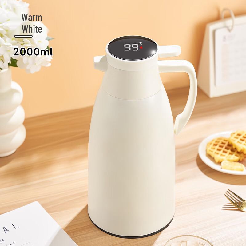

MDNG Digital Display Glass Liner Insulated Jug