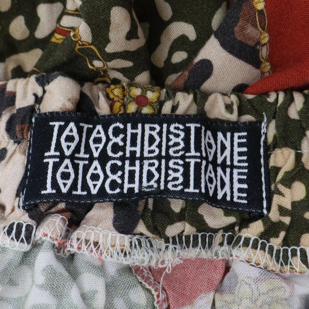 TATA CHRISTIANE All-over print easy pants Bottoms Not written multicolorUsed