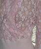 Lace Drape Hoodie Top_Pink