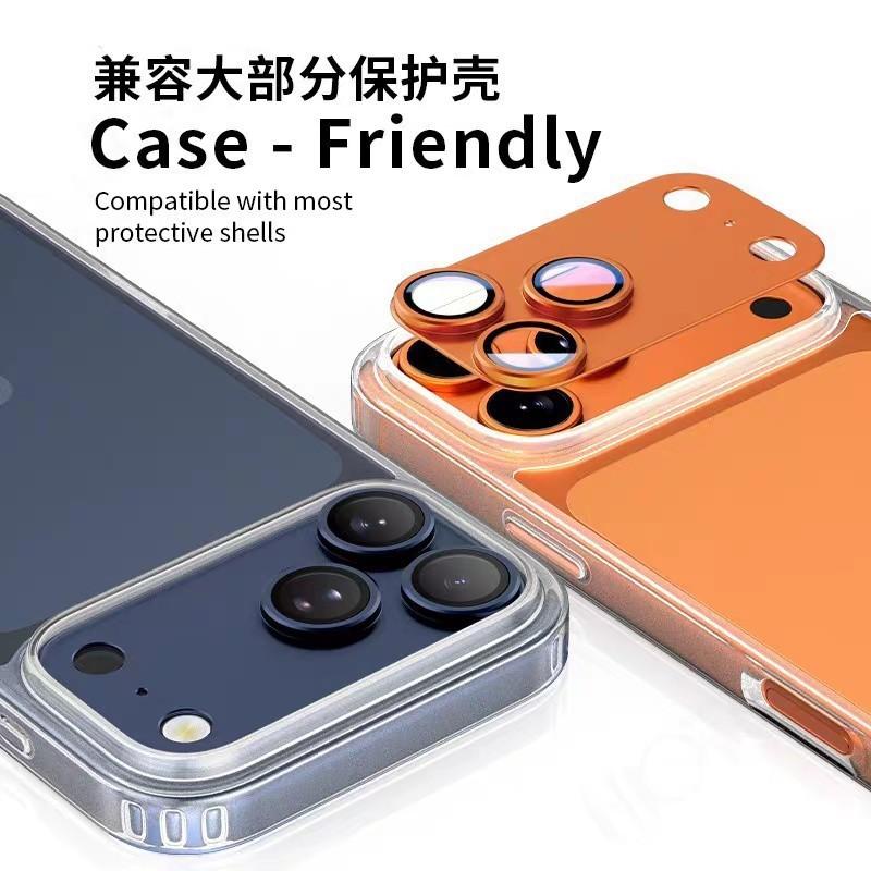 Applicable to iPhone11ProMax armor lens film full screen coverage Apple 11 metal integrated lens protective film