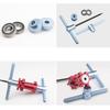 Set Pressa Cuscinetti per Biciclette Estrattore Cuscinetti Strumento di Installazione Strumento di Rimozione Installazione Cuscinetti Accessorio per Bici