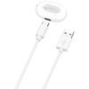 USB Charging Cable Power Charge Wire for Google Pixel Watch4 45mm 41mm Smartwatch Dock Charger Adapter Charger Accessories