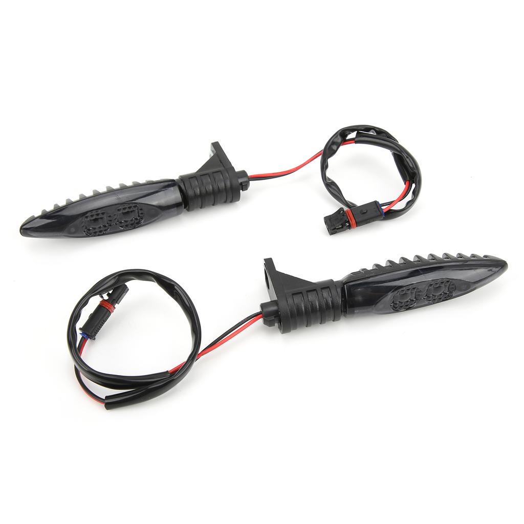 Pair Front Turn Signal Indicator LED Light 12V Replacement for S1000RR R1200GS F800GS