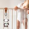 Cartoon baby stroller no punching magic tape hook universal baby stroller hanging bag storage fixing buckle