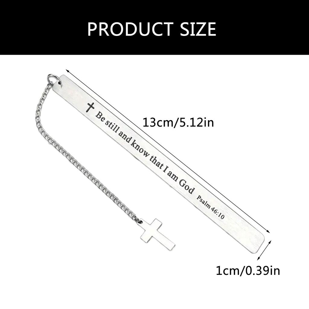 Stainless Steel Bookmarks Inspirational Bookmarks Pendant Bookmarks Metal Bookmarks Page Divider for Teacher Book Lover