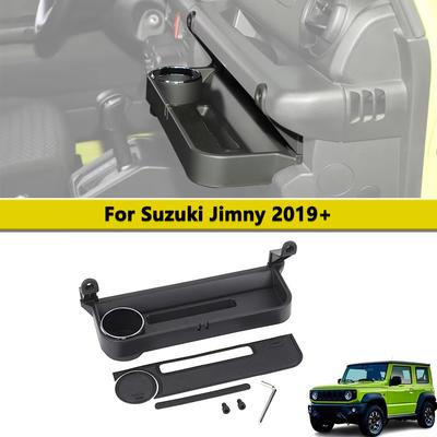 Beifahrer-Haltegriff-Erweiterung Aufbewahrungsbox Organizer Becherhalter für Suzuki Jimny JB64 2019-2026 Innenraum Auto Zubehör