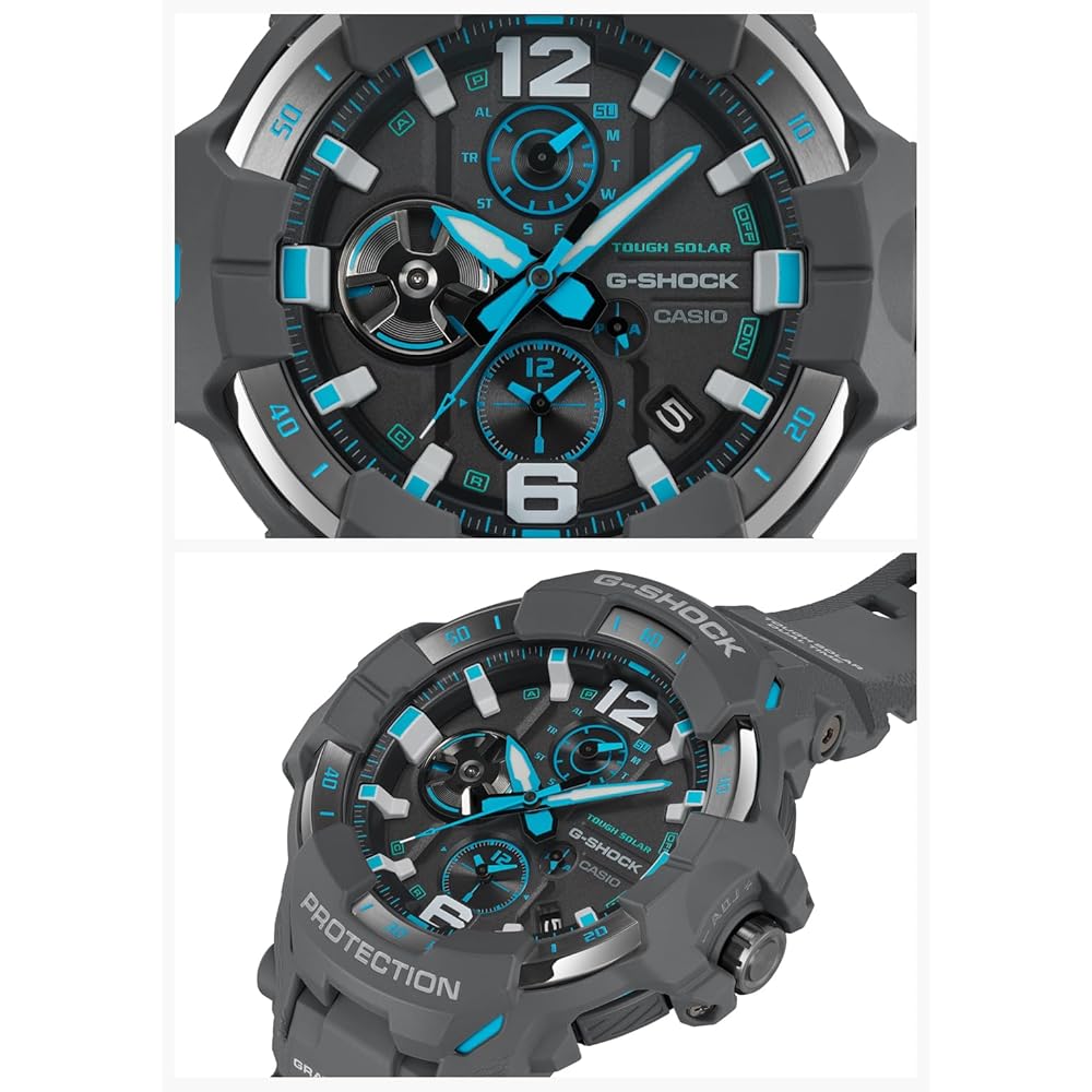 Casio G-Shock Gravitymaster Bluetooth Tough Solar Men's Watch GR-B300-8A2JF Gray Biomass Plastic