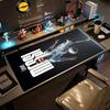 Football Messi Gaming Mouse Pad Desk Mat Study Desk Mat Non-Slip Rubber Base Office Desk Accessory
