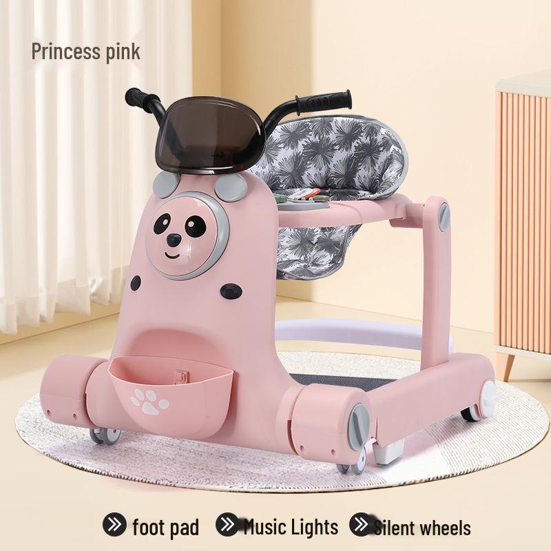 Multifunctional Baby Walker: Anti-Rollover, Sit & Push Design for 7-18 Months, Suitable for Boys & Girls