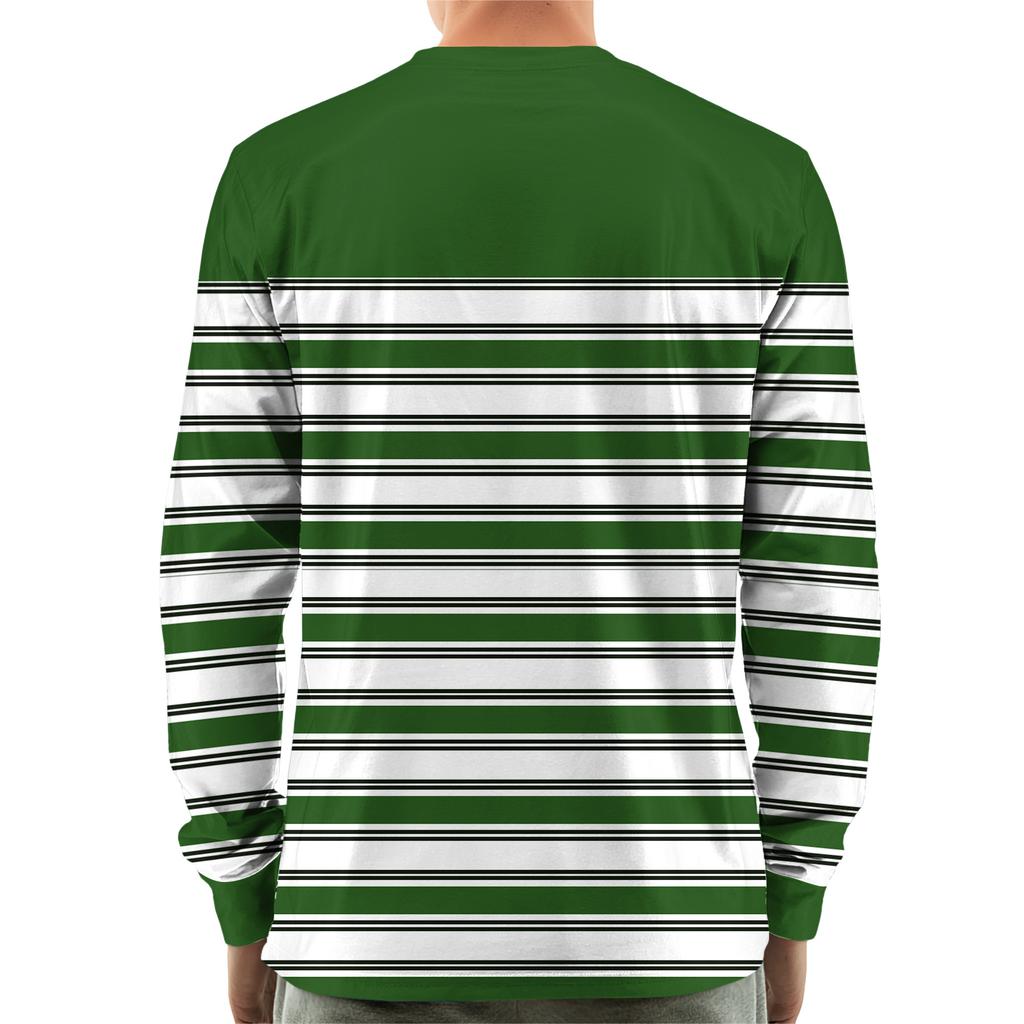 Men's Casual Oversized Button-Down Shirt With Long Sleeves