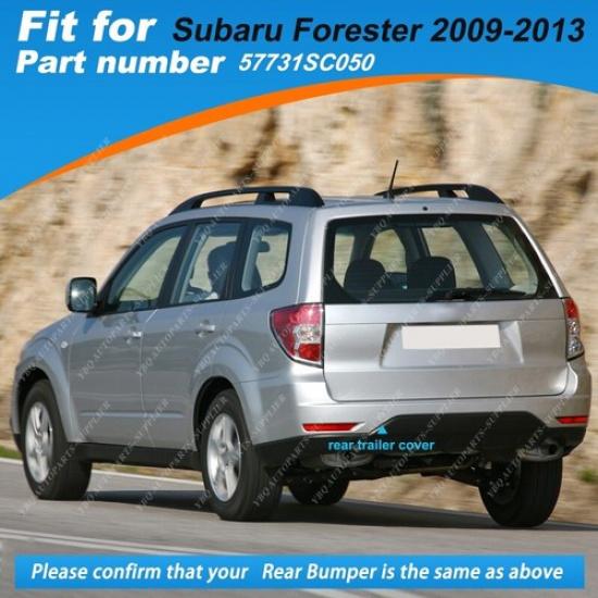 Rear Bumper Tow Hook Cover Cap Eye For Subaru Forester 2009 2010 2011 2012 2013