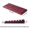 Display Stand,Wooden,Sturdy,Compact,Gifts for Collectors Desktop Organizer Desk Storage Holder