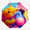 Pawnee, Eeyore Automatic Opening and Closing Umbrella, Compact Travel Umbrella, Lightweight and Portable, Suitable for Beach Commuting Busin