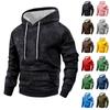 Herr Kamouflage Sweatshirt Hoodie Herr Sport Stor Storlek Casual Sweatshirt