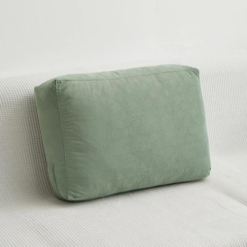 

Nordic Home Living Room Decorate Rectangular Lumbar Pillow Case Unstuffed Soft Fleece Pillowcase Sofa Back Cushion Cover Fabric 60x40x10