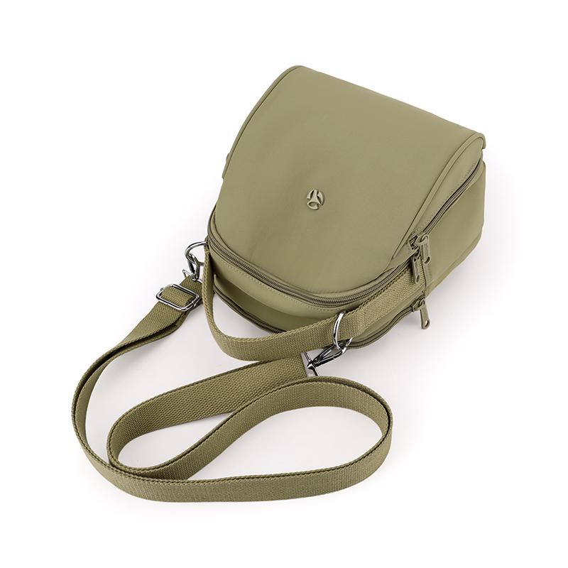 Жіноча багатофункціональна сумка через плече, кросбоді, однотонна, сумочка, дорожня сумка, нейлоновий маленький рюкзак