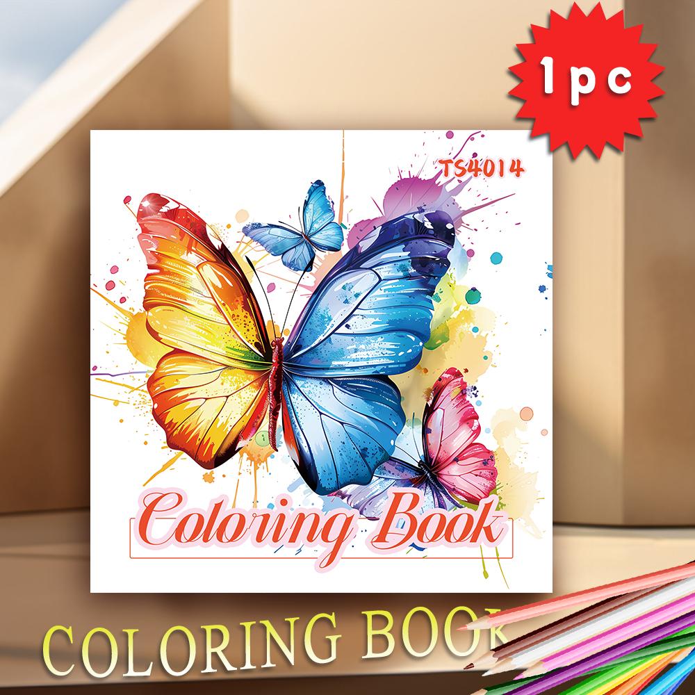 

1 шт., 30 листов Книга для рисования для взрослых 8,3x 8,3 дюйма бумага плотностью 100 г/м² для успокоения, снятия тревоги и многого другого, идеально подходит для многих праздничных подарков!