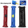 Portable Mini Wire Stripper Function Pen Wire and Cable Pen Cutter Rotary Coaxial Cutter Wire Stripper Plier Tool