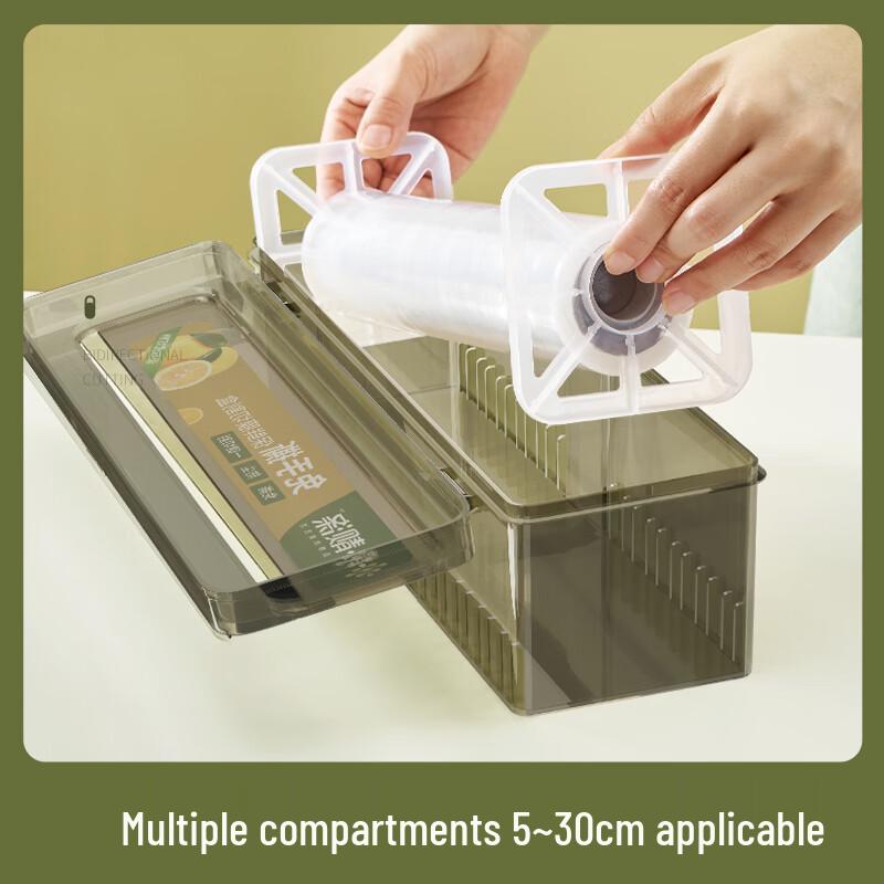 Zhao Ran Wandmontierter Frischhaltefolienspender mit Schneider