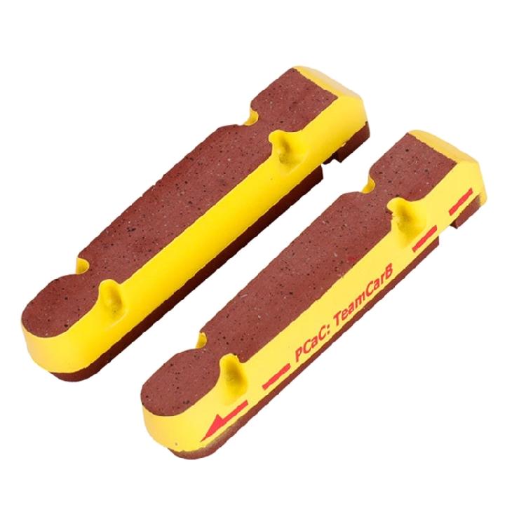 2Pcs Carbon Rims Wheel Rubber Bike Disc Brake Pads Brake Replacement Pads Sets