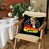 Singer DDavid BBowie Cushion Cover Silky Short Plush Invisible Zipper Dustproof Sofa Pillow Case for Home Decor