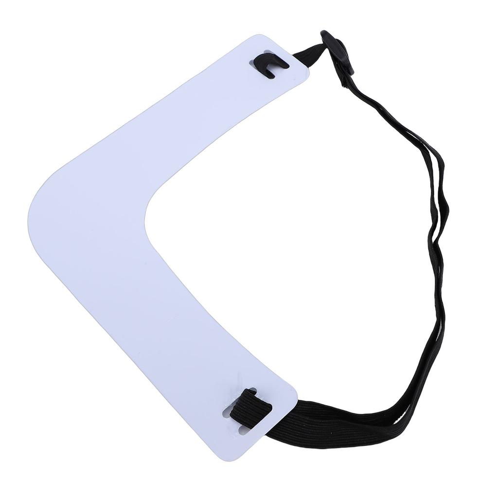 3 Pcs Beard Shaping Template Kit Beard Neckline Guide Lineup Stencil Kit with Adjustable Elastic Band for Men