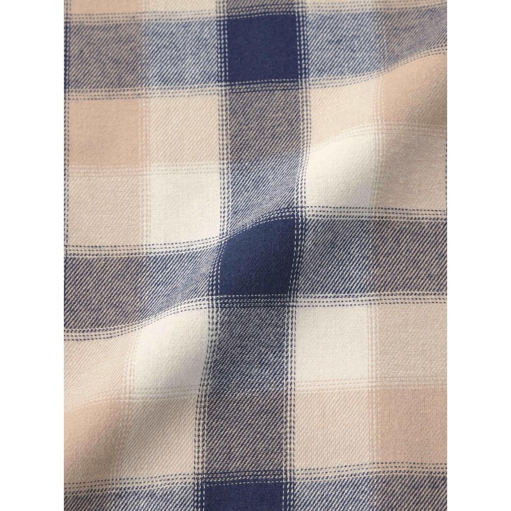 Gu By Uniqlo Flannel Pajama Long Sleeve Long Pants