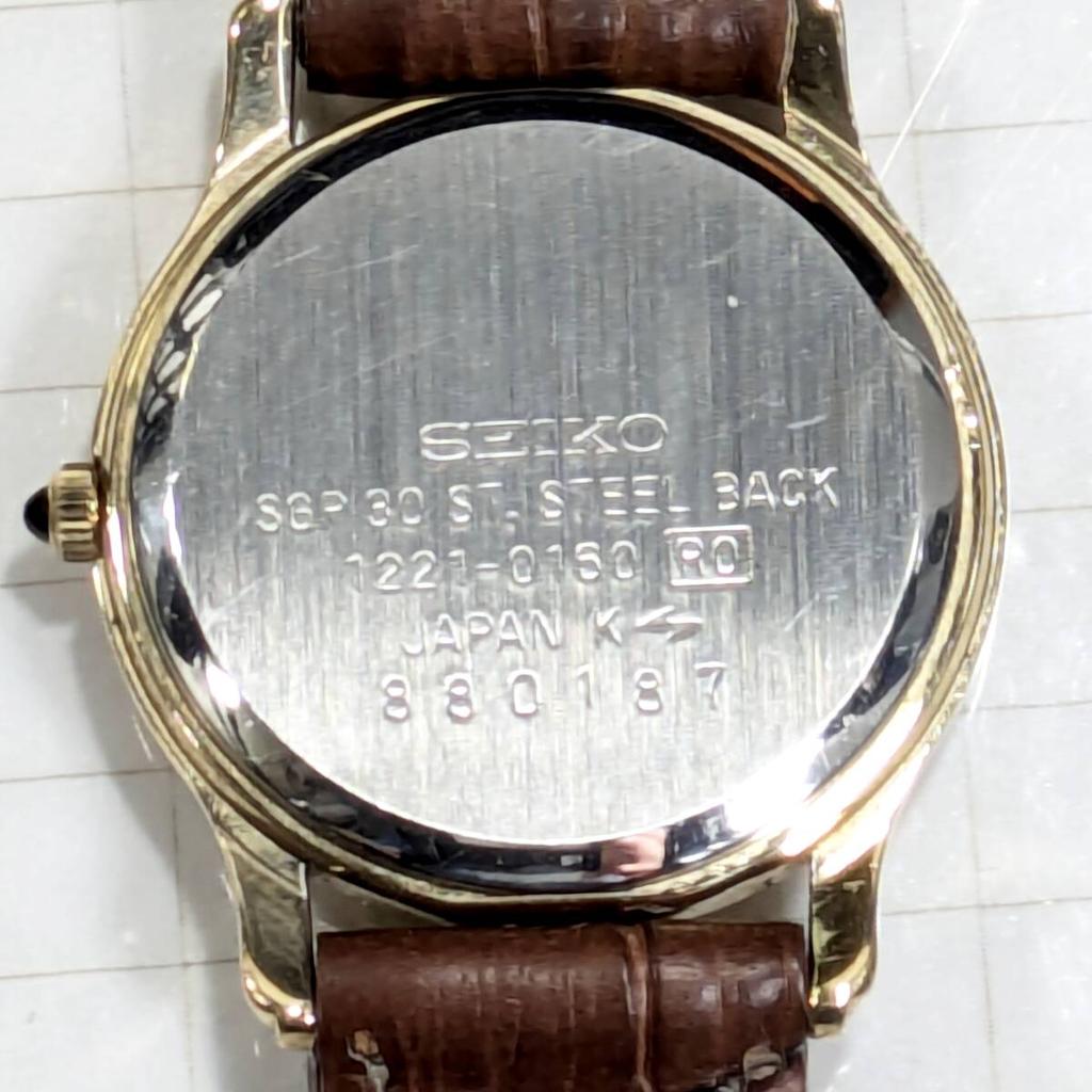 SEIKO Exceline Battery and Strap Working Ladies' Watch, Replaced, Condition, Y-77