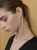 Love Me Monster Shining Pearl Lace Earrings (L253Mer040)