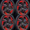 For MG MULAN MG4 EV   4PCS/SET Hub Wheel Sticker 17-18-Inch Automobile Full Cover Car Accessories