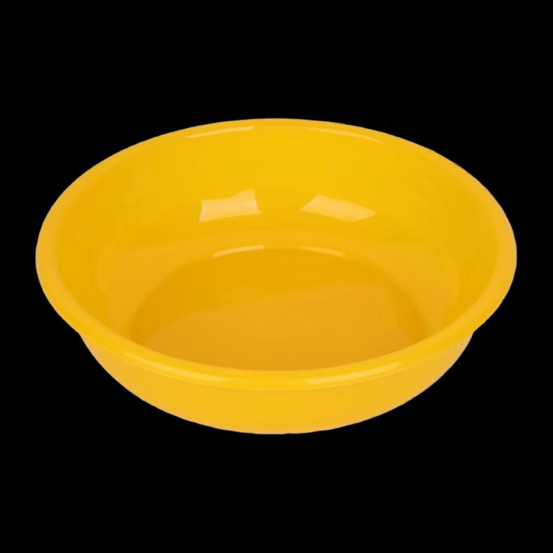 NHZHIW Thickened Yellow Plastic Basin
