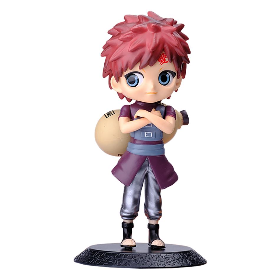 15,5 cm Anime Postać Naruto Uzumaki Naruto Uchiha Sasuke Ręcznie robiony Model PVC Ozdoba Zabawka dla dzieci Periferia Anime Uroczy Prezent