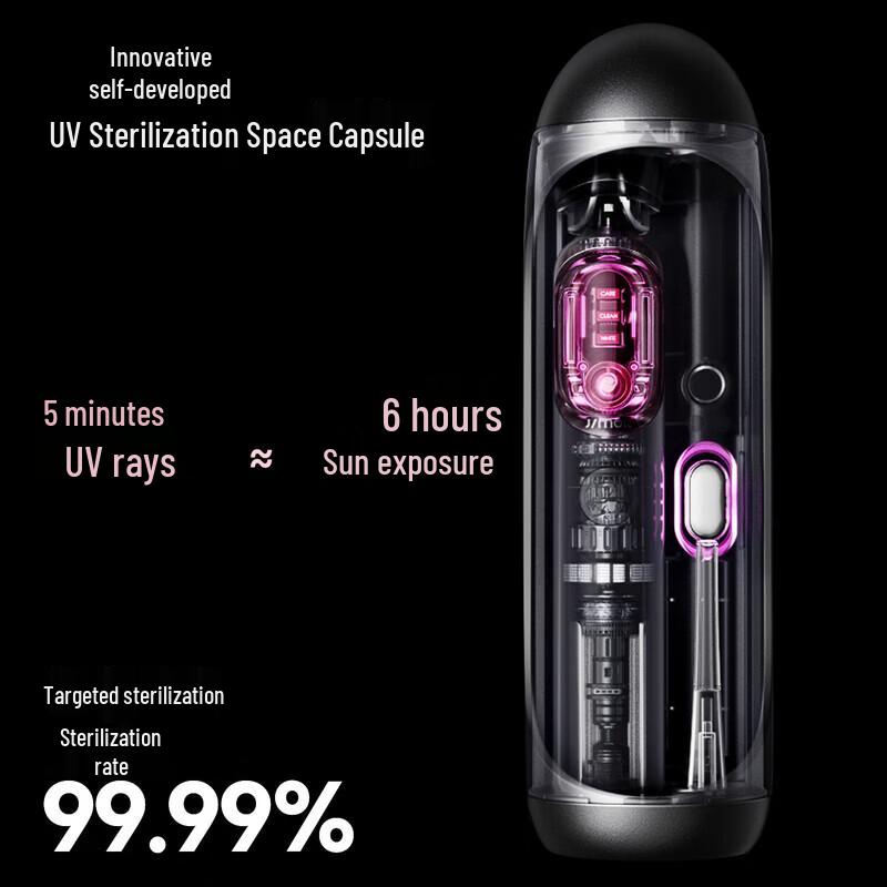 JIMOK J7pro Electric Toothbrush with Sterilizing Travel Case