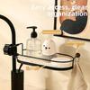 Adjustable Direction Faucet Sponge Rack ABS Drain Storage Holder New Faucet Soap Rack  Kitchen Sink