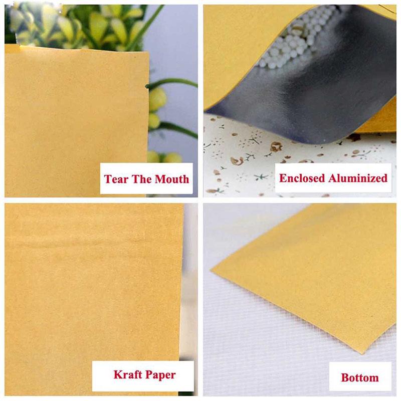 small kraft paper bolsa