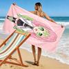 Demon Slayer Print Beach Towel, Large Soft Quick Dry Towel for Beach Camping Swimming