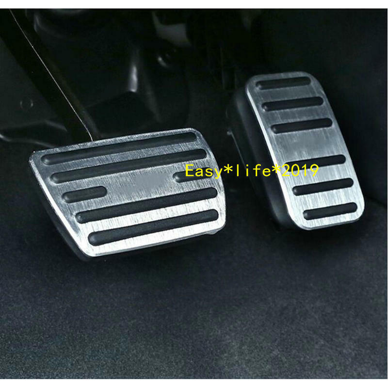 2Pcs  Aluminum  Brake Accelerator Pedal For Honda CR-V CRV 2017- AT Pedal