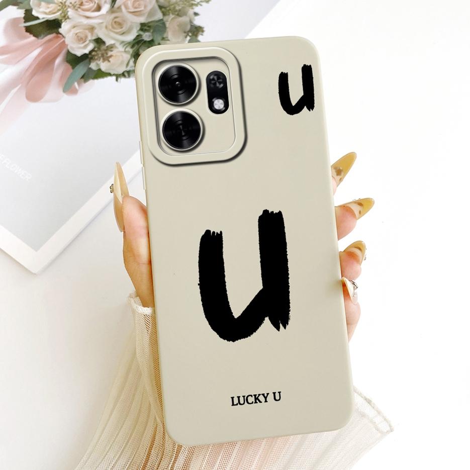 For Honor Play 60A Case Honor X6d LNA-NX1 Cute Lucky Letters Cover Soft TPU Phone Case For Honor X6d X 6d HonorX6d 5G Funda Bags