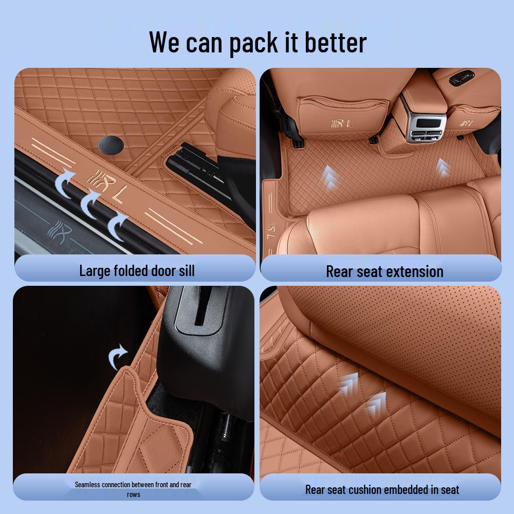 BYD Han L 2025 Model DMI Full Surround EV/DMP Car Floor Mats