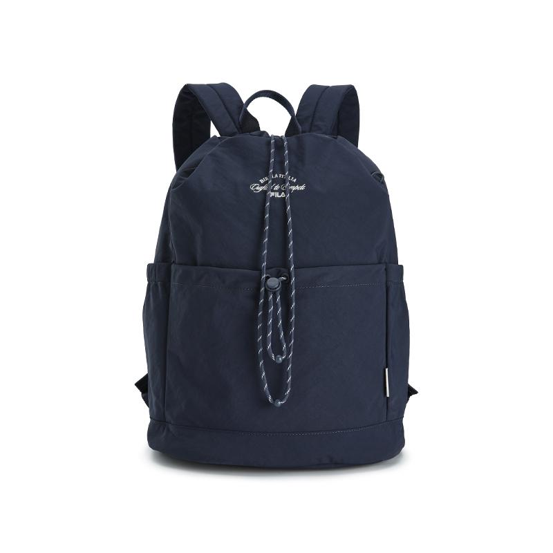 Fila Tennis Fashion Classic Simple Sports Casual Versatile Practical Fabric Backpack Unisex Backpack Legendary-Blue A13U623134FNV Legend Blue