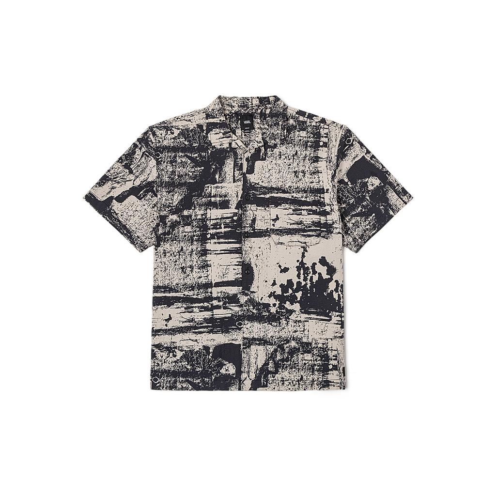 Vans Light Brown Tie-Dye Short Sleeve Polo Shirt Men Shirts VN000P86F0V