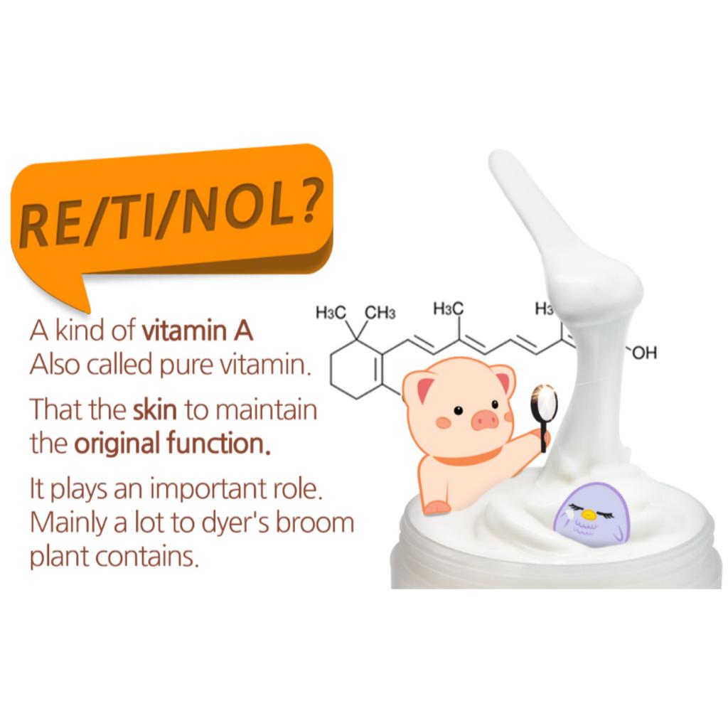 Elizavecca Milky Piggy EGF Elastyczny krem ​​z retinolem 100g