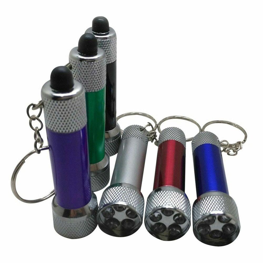 Ultra Bright Portable Walking Emergency LED Key Chain LED Torch Flashlight Torch Flashlight Keyring