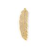 1 Piece Brass & Cubic Zirconia Charms 18K Gold Plated Micro Pave Heart Sun Angel Feather Pendants DIY Necklace Keychains Making